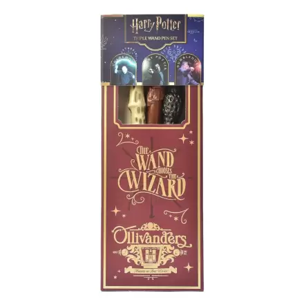 Harry Potter Triple prútik Pero balenie Čarovné lokality produktová fotografia