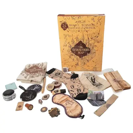 Harry Potter Marauder's Map adventný kalendár produktová fotografia