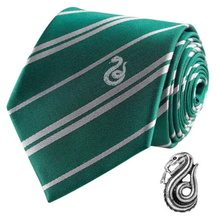 Harry Potter Kravatta & Fém Kitűző Deluxe Box Slytherin termékfotója