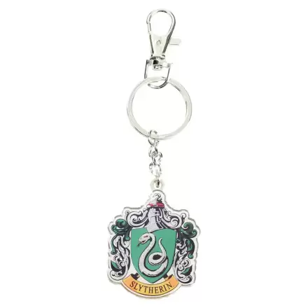 Harry Potter Slytherin shield kovová kľúčenka produktová fotografia