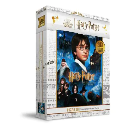 Harry Potter Puzzle s 3D efektom a plagátom Philosopher's Stone (100 dielikov) produktová fotografia