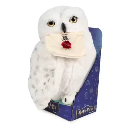 Harry Potter plyšová figúrka Realistic Hedwig vo vitríne 25 cm produktová fotografia