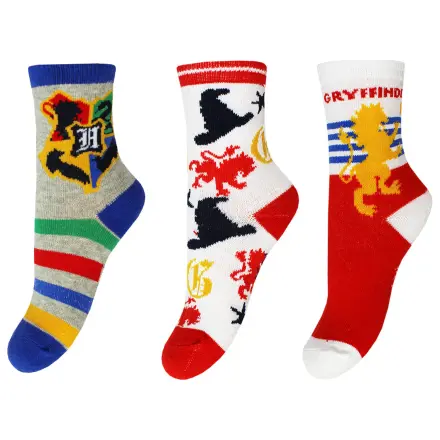 Harry Potter Sorting Hat biele detské ponožky 23/26 produktová fotografia
