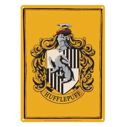 Harry Potter Tinová Ceduľa Hufflepuff 21 x 15 cm produktová fotografia