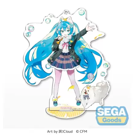 Hatsune Miku akrylový stojan Hatsune Miku kľúčenka HUILANCloud Ver. 14 cm produktová fotografia