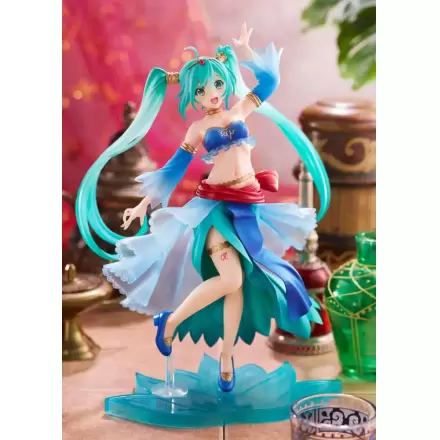 Hatsune Miku AMP PVC Socha Princess Arabian Ver. 18 cm produktová fotografia