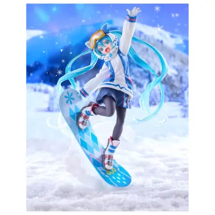 Hatsune Miku AMP+ PVC figúrka Snow Miku All Stars 2016 Ver. 23 cm produktová fotografia