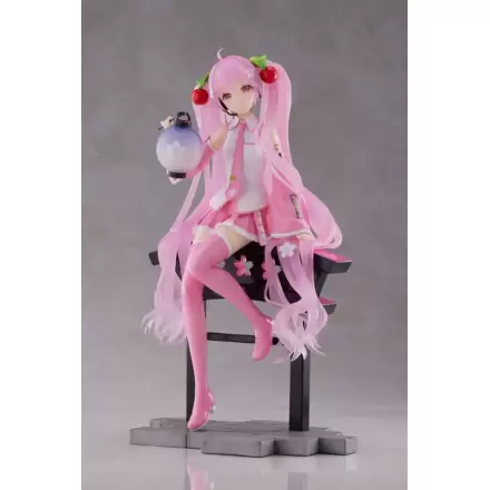 Hatsune Miku AMP PVC Socha Sakura Miku Lantern Ver. Reissue 20 cm produktová fotografia