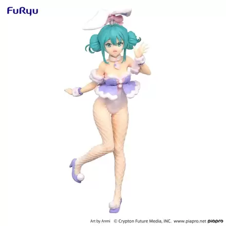 Hatsune Miku BiCute Bunnies PVC socha White Rabbit Purple Color Ver. 28 cm produktová fotografia