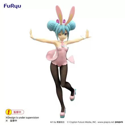 Hatsune Miku BiCute Bunnies PVC soška Wink Pearl Pink Color Ver. 30 cm termékfotója