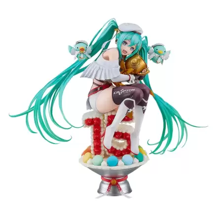 Hatsune Miku Characters PVC Socha 1/6 Racing Miku: 2023 - 15th Anniversary Ver. 26 cm termékfotója