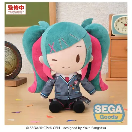 Hatsune Miku: Colorful Stage! Plyšová figúrka fuwa petit M -School SEKAI Hatsune Miku- produktová fotografia