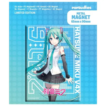 Hatsune Miku Magnet na chladničku V4x kovový produktová fotografia