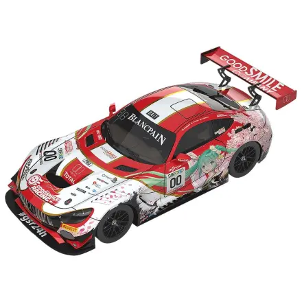 Hatsune Miku GT Project Vozidlo 1/43 Good Smile Hatsune Miku AMG 2017 SPA24H Ver. 11 cm produktová fotografia