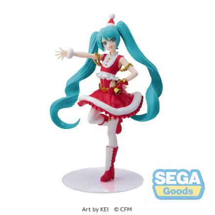 Hatsune Miku Luminasta PVC Socha Hatsune Miku Christmas 2023 20 cm produktová fotografia