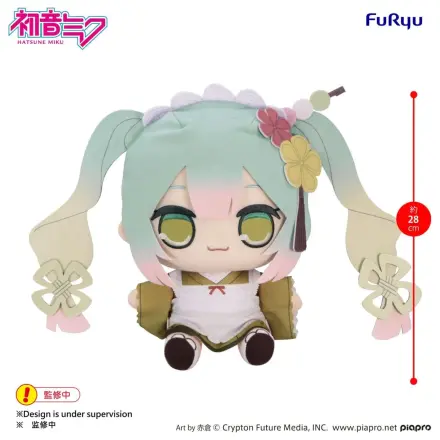 Hatsune Miku Matcha Parfait Big plyšová hračka Kyurumaru 28cm produktová fotografia