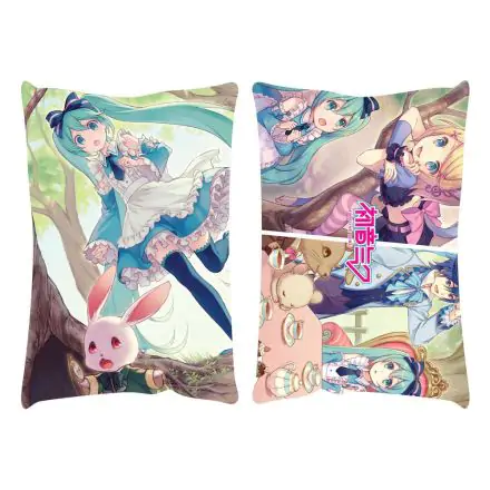 Hatsune Miku Pillow Miku in Wonderland 50 x 35 cm termékfotója