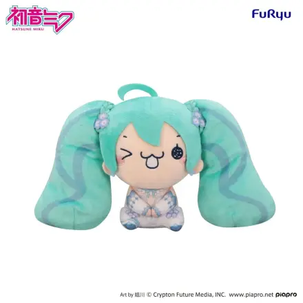 Hatsune Miku Mochipico plyšová figúrka Nemophila C 15 cm produktová fotografia