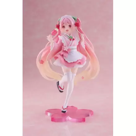 Hatsune Miku PVC Socha Newley Written Sakura Miku Japanese Cafe Ver. 18 cm produktová fotografia