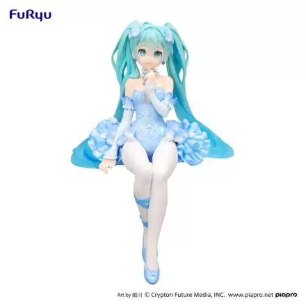 Hatsune Miku Zarážka na rezance PVC Socha Kvetinová víla Nemofila Bledomodrá farba Verzia 15 cm termékfotója