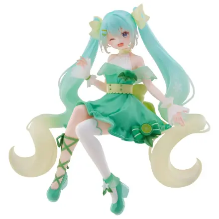 Hatsune Miku Noodle Stopper PVC Socha Hatsune Miku Lime Ver. 14 cm produktová fotografia