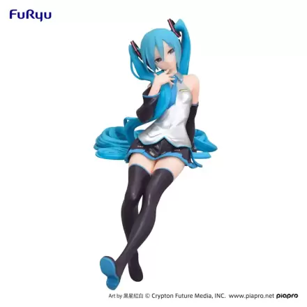 Hatsune Miku Noodle Stopper PVC Socha Kuroboshi Kouhaku Ver. (re-run) 14 cm termékfotója