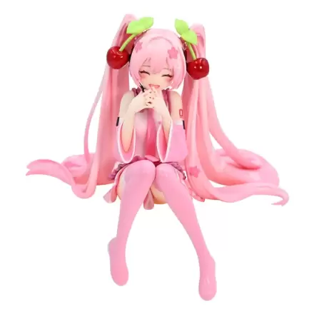 Hatsune Miku Noodle Stopper PVC Socha Sakura Miku 2023 Smile Ver. 12 cm produktová fotografia
