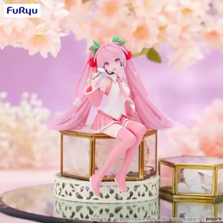 Hatsune Miku Zarážka na rezance PVC Socha Sakura Miku 2024 15 cm produktová fotografia