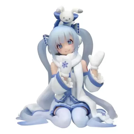 Hatsune Miku PVC soška zarážka na rezance Snow Miku Sky Town 10th Ver. 15 cm produktová fotografia