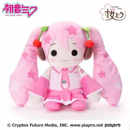 Hatsune Miku Pillowgurumi Plyšová figúrka Sakura Miku 44 cm produktová fotografia