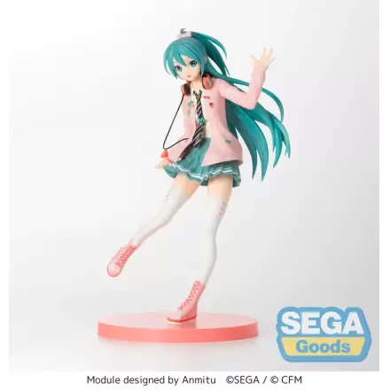 Hatsune Miku Project DIVA Arcade SPM PVC soška Hatsune Miku Ribbon Girl 24 cm termékfotója