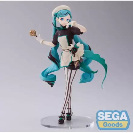 Hatsune Miku Series Luminasta PVC Socha Hatsune Miku - Bitter Patissier (re-run) 21 cm produktová fotografia