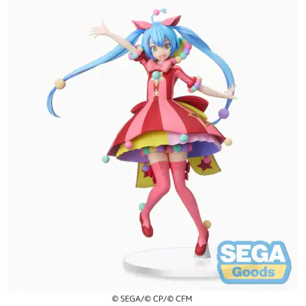 Hatsune Miku SPM PVC Socha Wonderland Sekai Miku 21 cm produktová fotografia