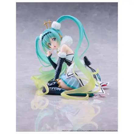 Hatsune Miku Taito Kuji PVC figúrka Racing Miku 2018 Ver. Round 8 13 cm produktová fotografia