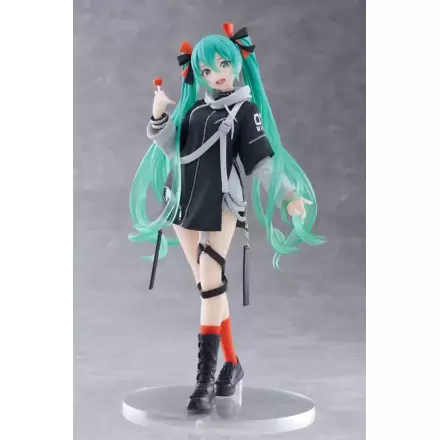 Hatsune Miku Wonderland PVC Socha Fashion Punk Ver. 18 cm termékfotója