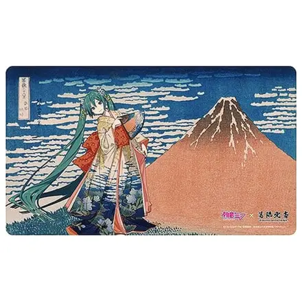 Hatsune Miku x Katsushika Hokusai iXima Podložka na stôl Fine Wind, Clear Morning produktová fotografia