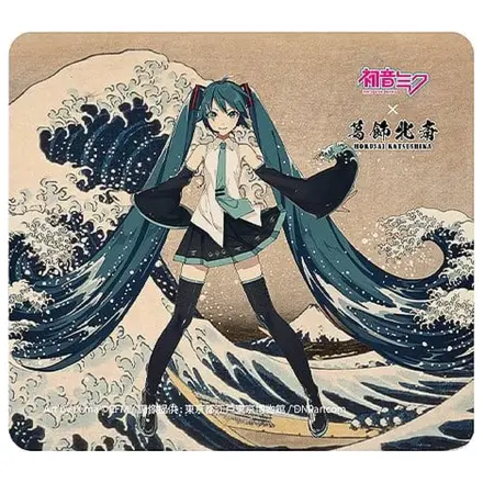 Hatsune Miku x Katsushika Hokusai iXima Podložka pod myš The Great Wave off Kanagawa/Fine Wind, Clear Morning produktová fotografia