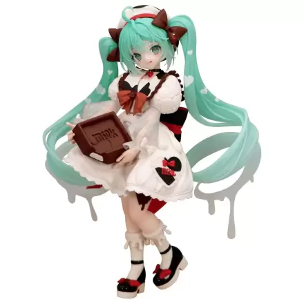 Hatsune Miku x Tirol Choco Trio-Try-iT PVC socha Hatsune Miku Milk Ver. 18 cm produktová fotografia