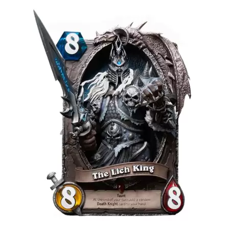 Hearthstone 3D Umelecký rám Socha The Lich King 31 cm produktová fotografia