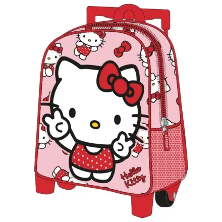 Hello Kitty 3D ruksak na kolieskach 30 cm produktová fotografia