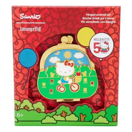 Hello Kitty by Loungefly kabelka na mince 50. výročie odznak pin termékfotója