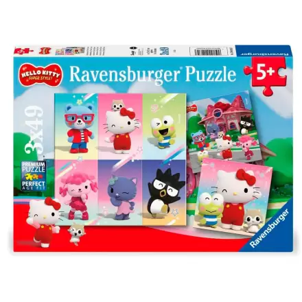 Hello Kitty and Friends Hello Kitty puzzle 3x49ks produktová fotografia