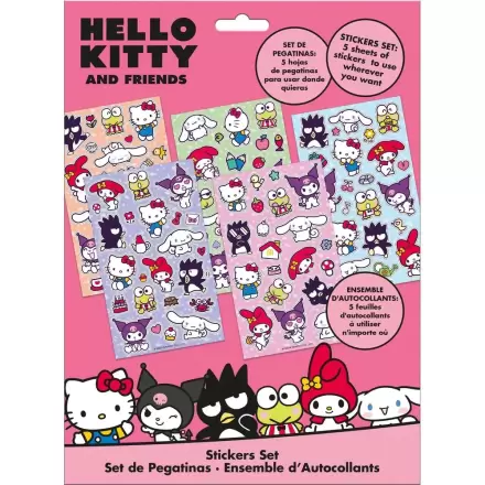 Hello Kitty and Friends Sada nálepiek produktová fotografia