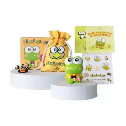 Hello Kitty and Friends Mini figúrka Keroppi 7 cm produktová fotografia
