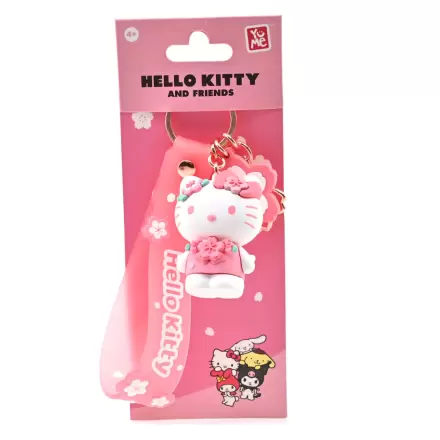 Hello Kitty a priatelia Sanrio Sakura Hello Kitty kľúčenka termékfotója