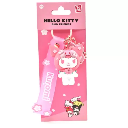 Hello Kitty and Friends Sanrio Sakura Kuromi kľúčenka termékfotója