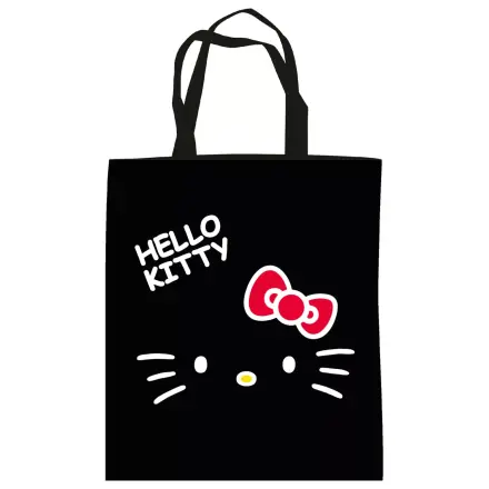 Hello Kitty Black plátenná taška, nákupná taška 44 cm produktová fotografia