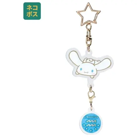 Hello Kitty Cinnamoroll Aquarius Astrological Symbol prívesok na kľúče produktová fotografia
