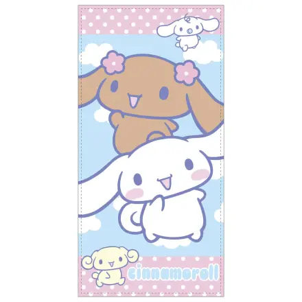 Hello Kitty Cinnamoroll mikrovláknová plážová osuška produktová fotografia