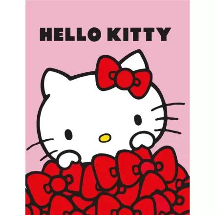 Hello Kitty Flanelová deka 130x160cm produktová fotografia